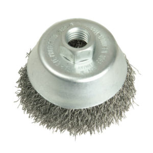 Cup Brush 60mm M14 x 0.35 Steel Wire