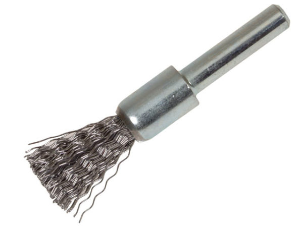 End Brush with Shank 12 x 20mm 0.30 Steel Wire
