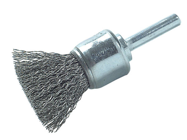 DIY End Brush with Shank 25mm 0.30 Steel Wire