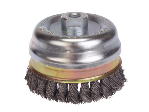 Knot Cup Brush 65mm M14 x 0.35 Steel Wire