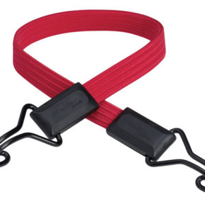Flat Bungee 60cm Red Double Hook