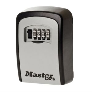 5401 Standard Wall Mounted Key Lock Box (Up To 3 Keys) - Black