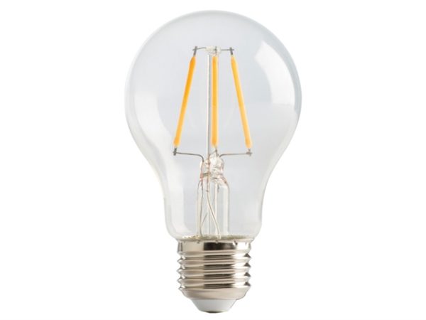 LED ES (E27) Clear Classic Filament Non-Dimmable Bulb 2700K 810 lm 6W