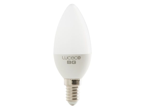 LED SES (E14) Candle Non-Dimmable Bulb 6500K 470 lm 5.2W