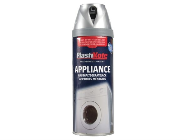 Twist & Spray Appliance Enamel Satin Chrome 400ml