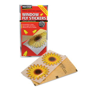 Window Fly Stickers Pack of 4