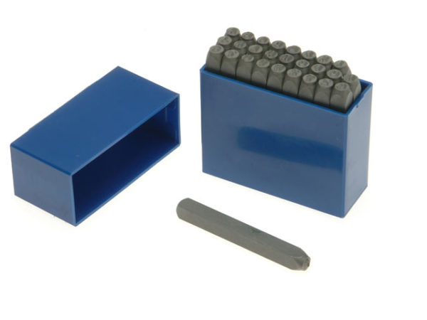 181- 2.5mm Set of Letter Punches 3/32in
