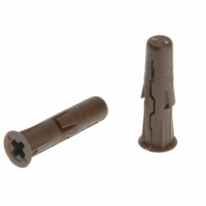 Brown UNO® Plugs 7 x 30mm (Card 48)