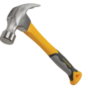 Claw Hammer Fibreglass Shaft 454g (16oz)