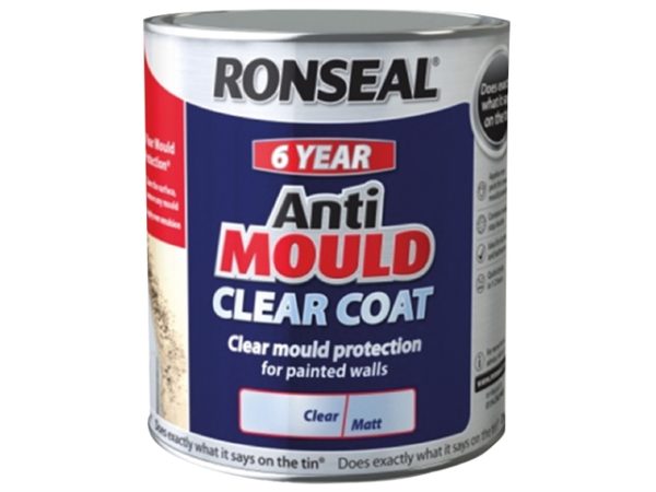 6 Year Anti Mould Clear Coat Matt 2.5 litre