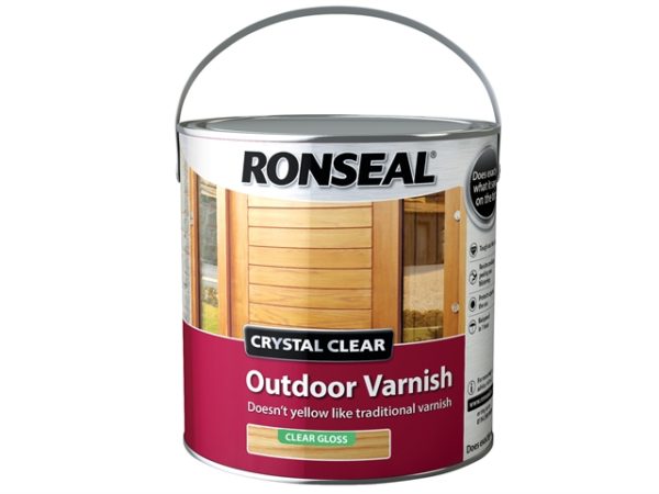 Crystal Clear Outdoor Varnish Matt 750ml