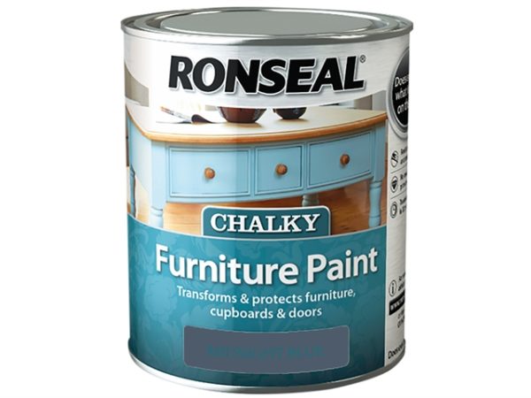 Chalky Furniture Paint Midnight Blue 750ml