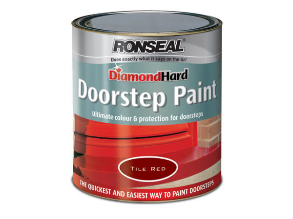 Diamond Hard Doorstep Paint Black 750ml
