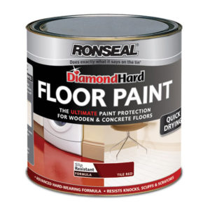 Diamond Hard Floor Paint White 2.5 Litre