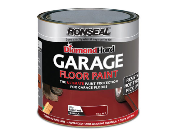 Diamond Hard Garage Floor Paint Steel Blue 2.5 Litre