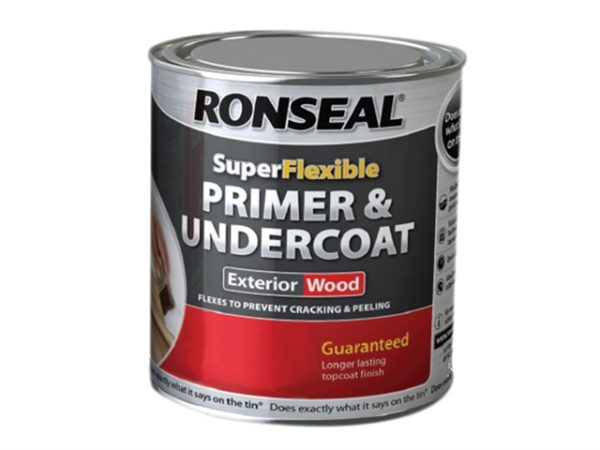 Super Flexible Wood Primer & Undercoat Grey 750ml