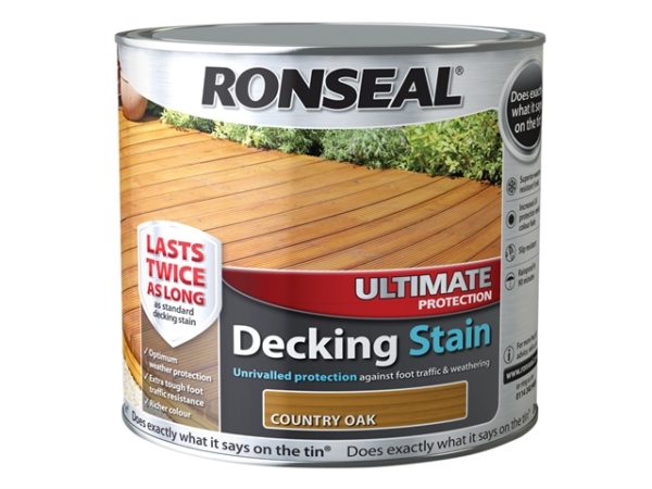 Ultimate Protection Decking Stain White Wash 2.5 Litre