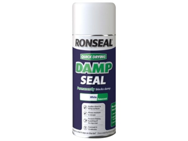 Quick Dry Damp Seal Aerosol White 400ml