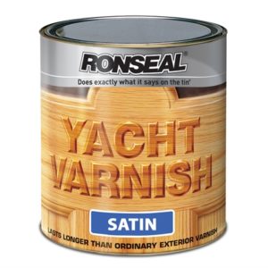 Exterior Yacht Varnish Satin 500ml