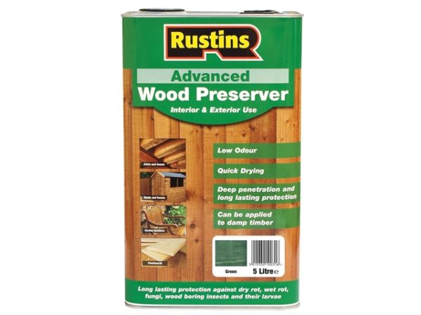 Quick Dry Advanced Wood Protector Green 5 litre