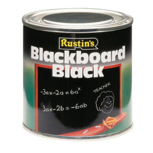 Quick Dry Blackboard Black 500ml
