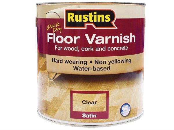 Quick Dry Floor Varnish Satin 1 litre