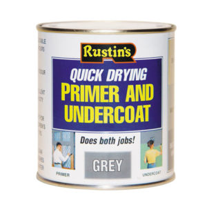 Quick Dry Primer & Undercoat Grey 1 Litre
