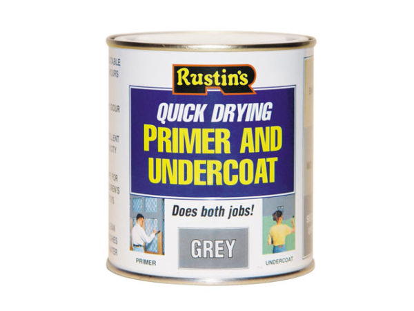 Quick Dry Primer & Undercoat Grey 500ml