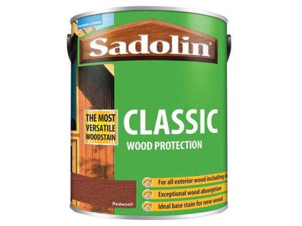 Classic Wood Protection Redwood 5 litre
