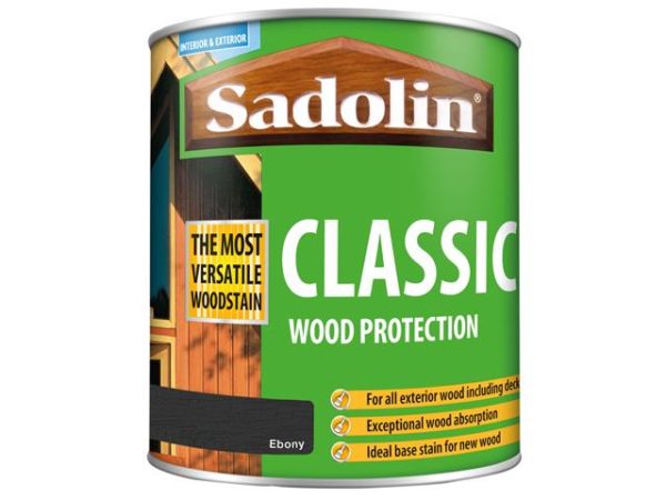 Classic Wood Protection Ebony 1 litre