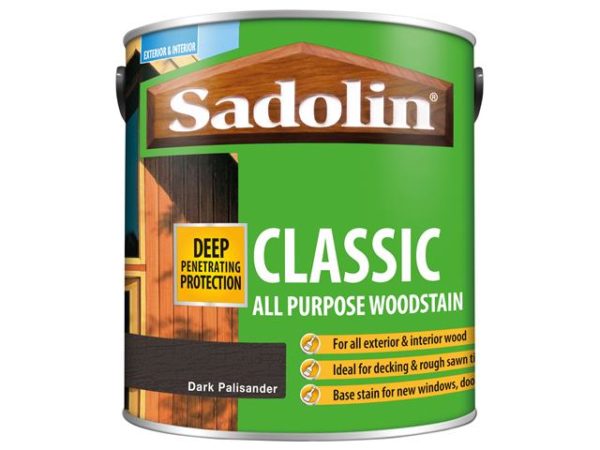 Classic Wood Protection Dark Palisander 2.5 litre