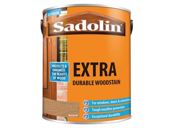 Extra Durable Woodstain Natural 5 litre