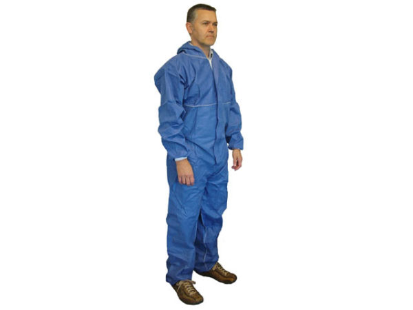 Disposable Overall Blue XL (42-45in)