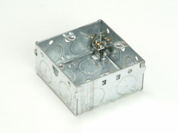 Metal Box 1 Gang 35mm Depth - Loose