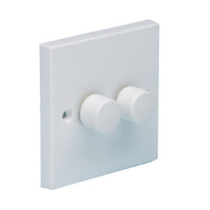 2 Way Dimmer Switch 400W 2 Gang