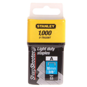 TRA2 Light-Duty Staple 10mm TRA206T Pack 1000