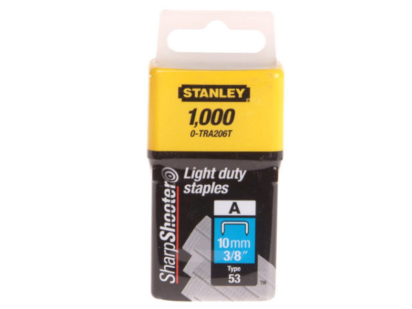 TRA2 Light-Duty Staple 10mm TRA206T Pack 1000