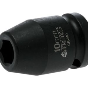 Impact Socket Hexagon 6 Point 1/2in Drive 10mm
