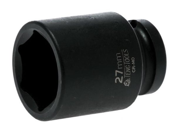 Impact Socket Hexagon 6 Point 1/2in Drive 27mm