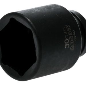 Impact Socket Hexagon 6 Point 1/2in Drive 30mm