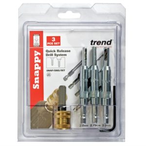 SNAP/DBG/SET Drill Bit Guide Set with Quick Chuck - 5/64in 7/64in & 9/64in