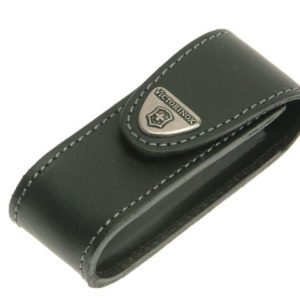 Black Leather Belt Pouch (2-4 Layer)