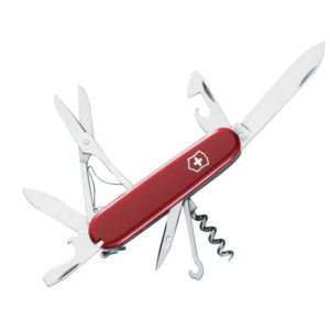 Climber Swiss Army Knife Red Blister Pack