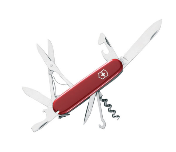 Climber Swiss Army Knife Red Blister Pack