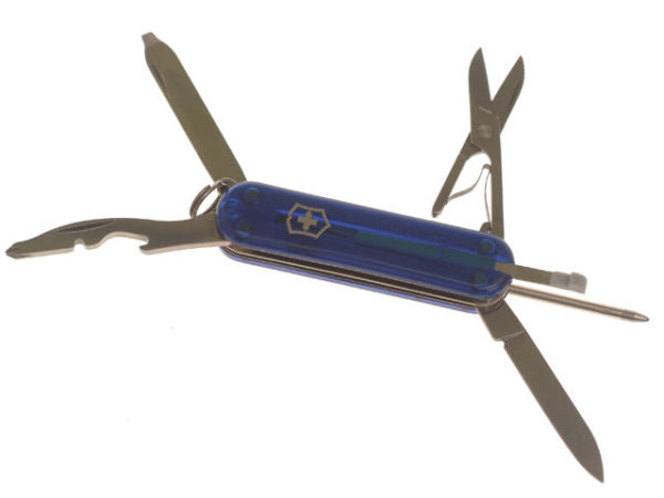 Manager Swiss Army Knife Translucent Blue 06365T2NP