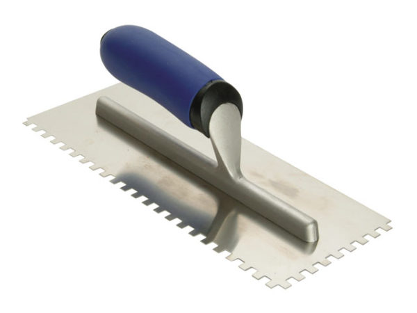 Professional Notched Adhesive Trowel 6mm Stainless Steel 11 x 4.1/2in