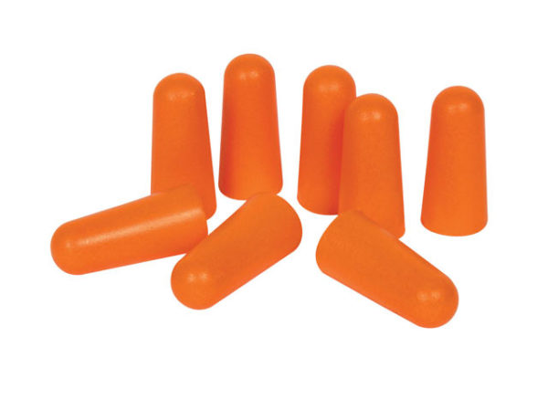 Tapered Disposable Earplugs (5 Pairs)