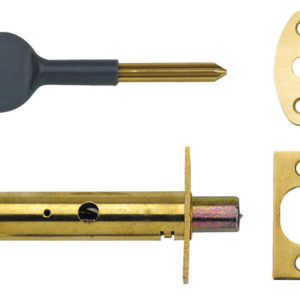 PM444 Door Security Bolts Brass Finish Visi of 2