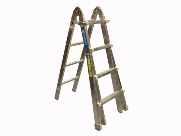 Utility Ladder 3-Part 3 x 4 Rungs