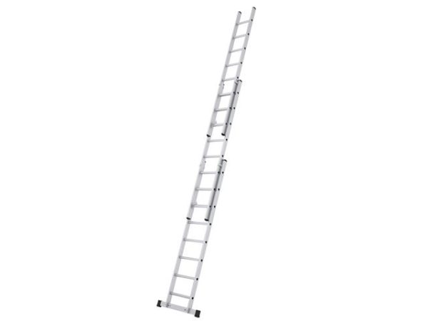 Everest 3DE 3-Part Extension Ladder D-Rungs 3 x 12
